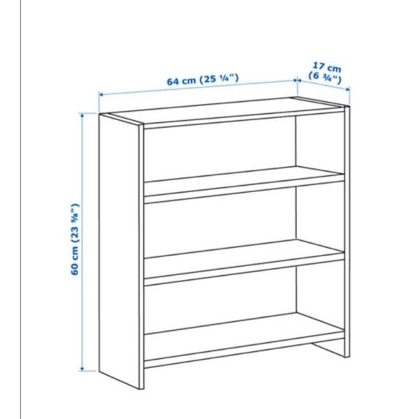 Top shelf, white, 64x60 cm