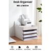 Multipurpose Stackable Document Organizer Pen Holder