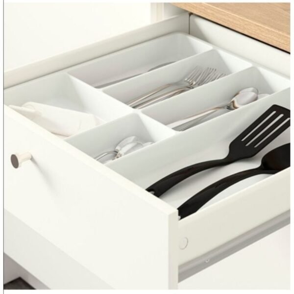 124-1.jpg Base cabinet with doors and drawer, white, 120 cm