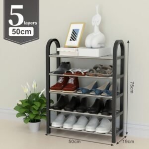 5 Tier Multi-layer Stainless Steel Shoe Rack