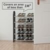5 Tier Multi-layer Stainless Steel Shoe Rack
