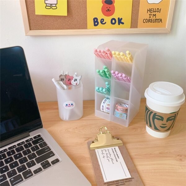 172.jpg Office Desk Organizer Stationery Storage Box Pen Storage Pen Holder