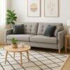 Furniture Direct SLOKA 2 Seater Scandinavian design Sofa-Silver Blue