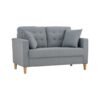 Furniture Direct SLOKA 2 Seater Scandinavian design Sofa-Silver Blue
