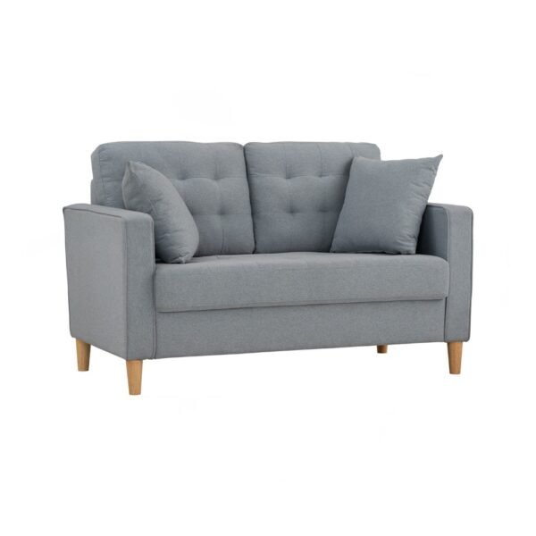 Furniture Direct SLOKA 2 Seater Scandinavian design Sofa-Silver Blue