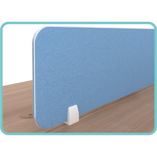 F1 Matrix Office Workstation16mm Matrix System Frameless Concept 6 Seater Cluster of Workstation