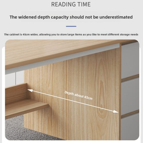 Simple and modern employee workstation