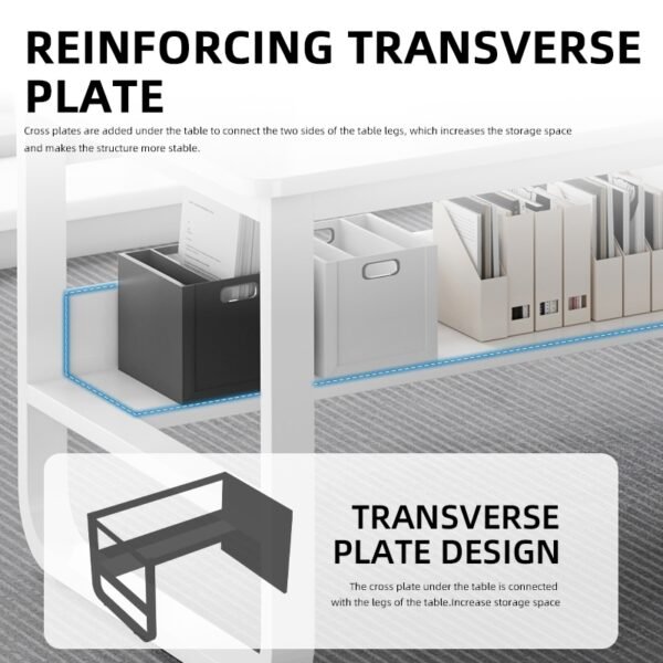 Simple and modern employee workstation