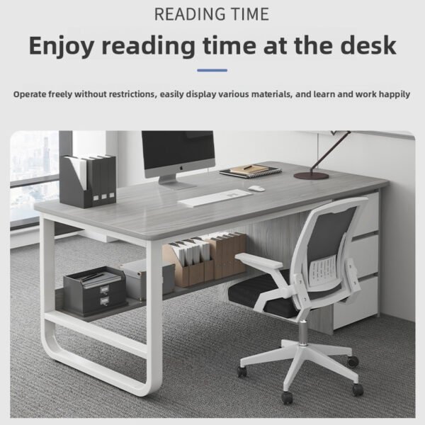 Simple and modern employee workstation