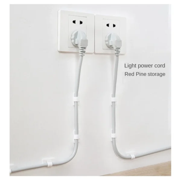 20 Pcs Wire Holder Wire Cable Clips Desktop Organizing