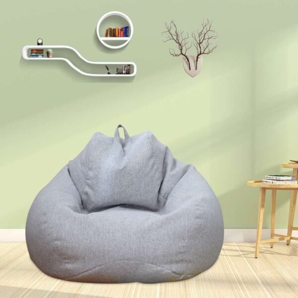 Single Sofa Bean Bag Solid Color