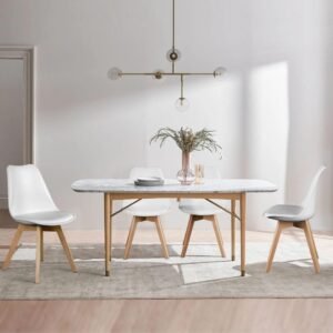 6.jpg Curvy Dining Chair Solid Wood Leg Modern