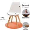 61.jpg Curvy Dining Chair Solid Wood Leg Modern