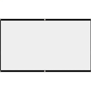 16:9 Simple Projector Curtain 120 inch HD Display Screen